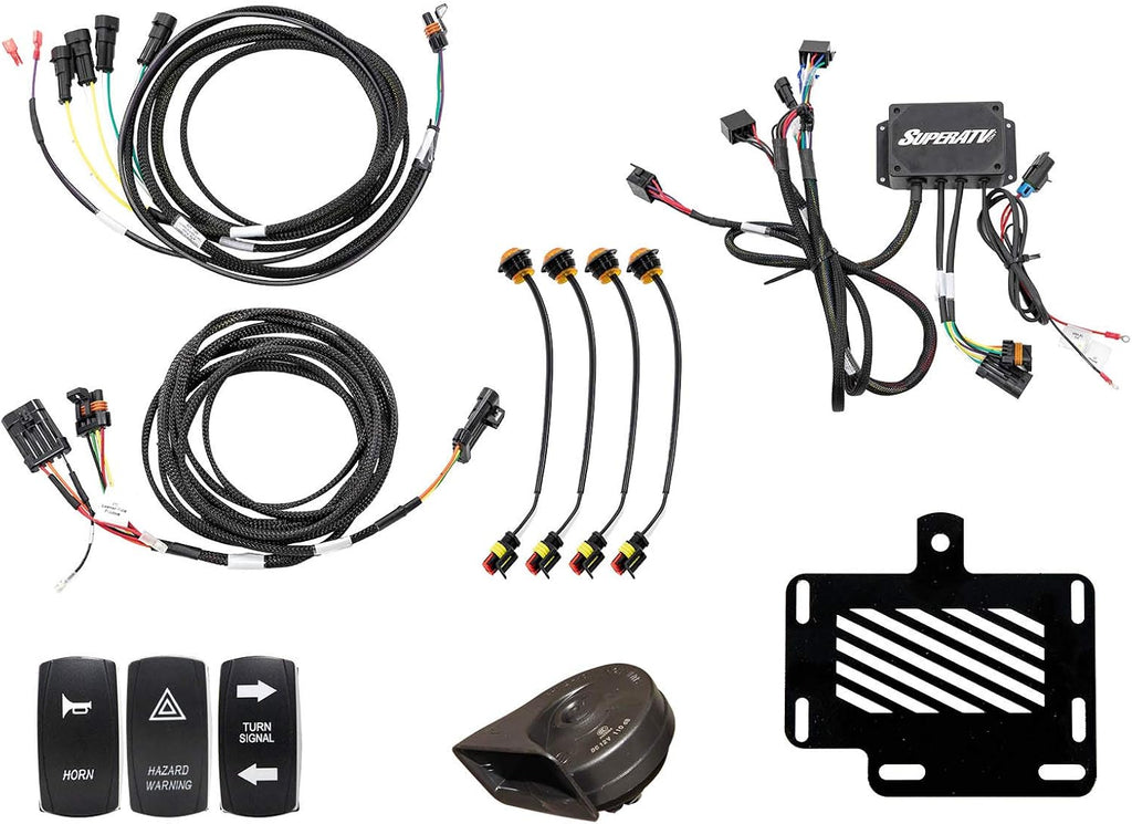 Turn Signal Kit with Dash-Mounted Rocker Switch B1533