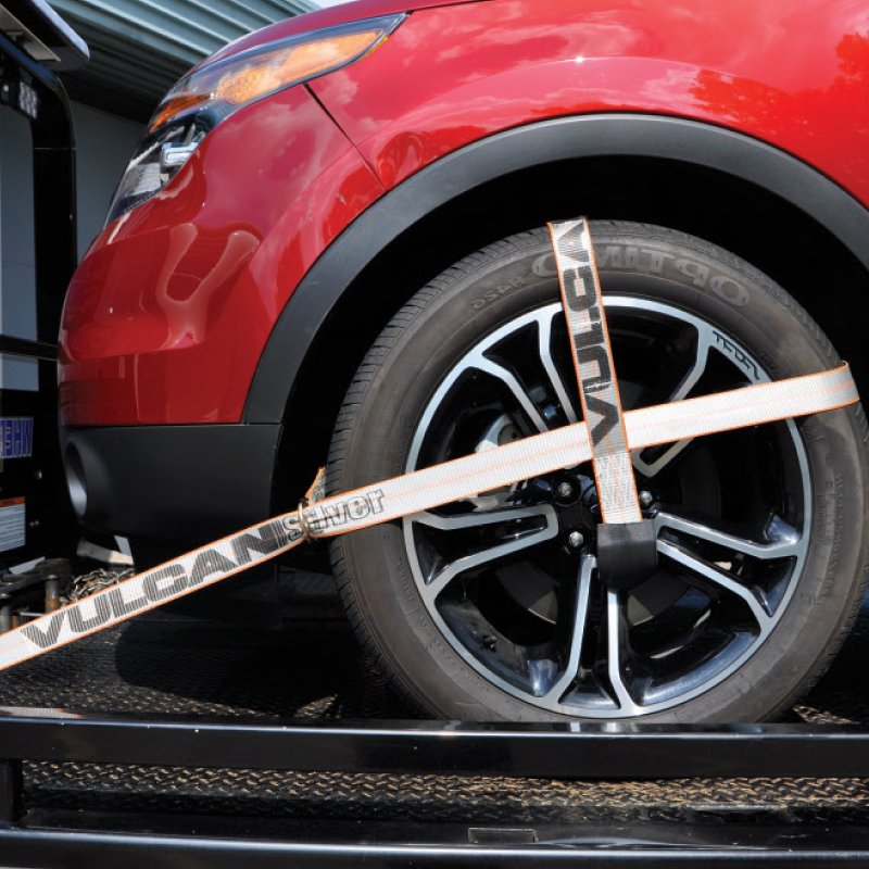 Car Tie Downs - Snap Hook - Adjustable Loop - 4 Pack - 3300 Lbs SWL O66392