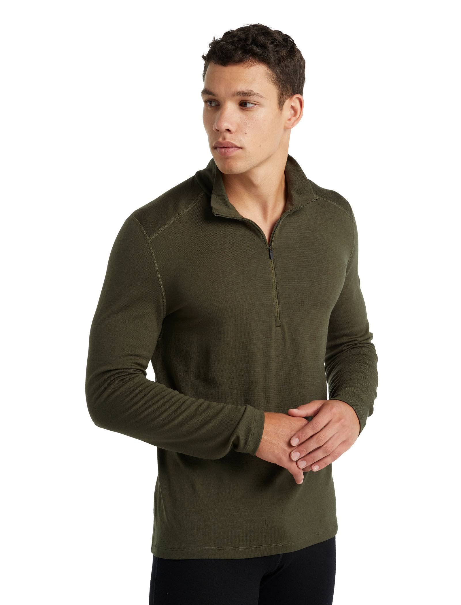 260 Tech 1/2-Zip Long-Sleeve Top Loden XL Q325887
