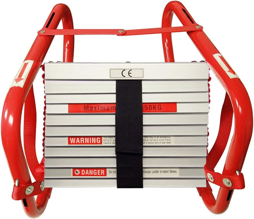 Retractable 25 Feet Fire Escape Ladder A7136