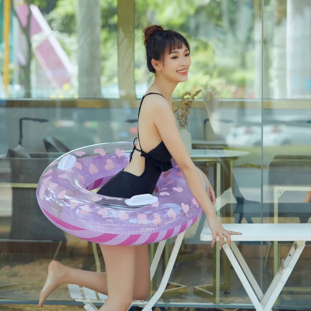 Inflatable Ring Swimming Pool Float G915