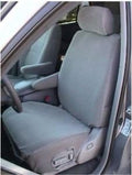 Gray Twill Seat Covers for Front Buckets G93601