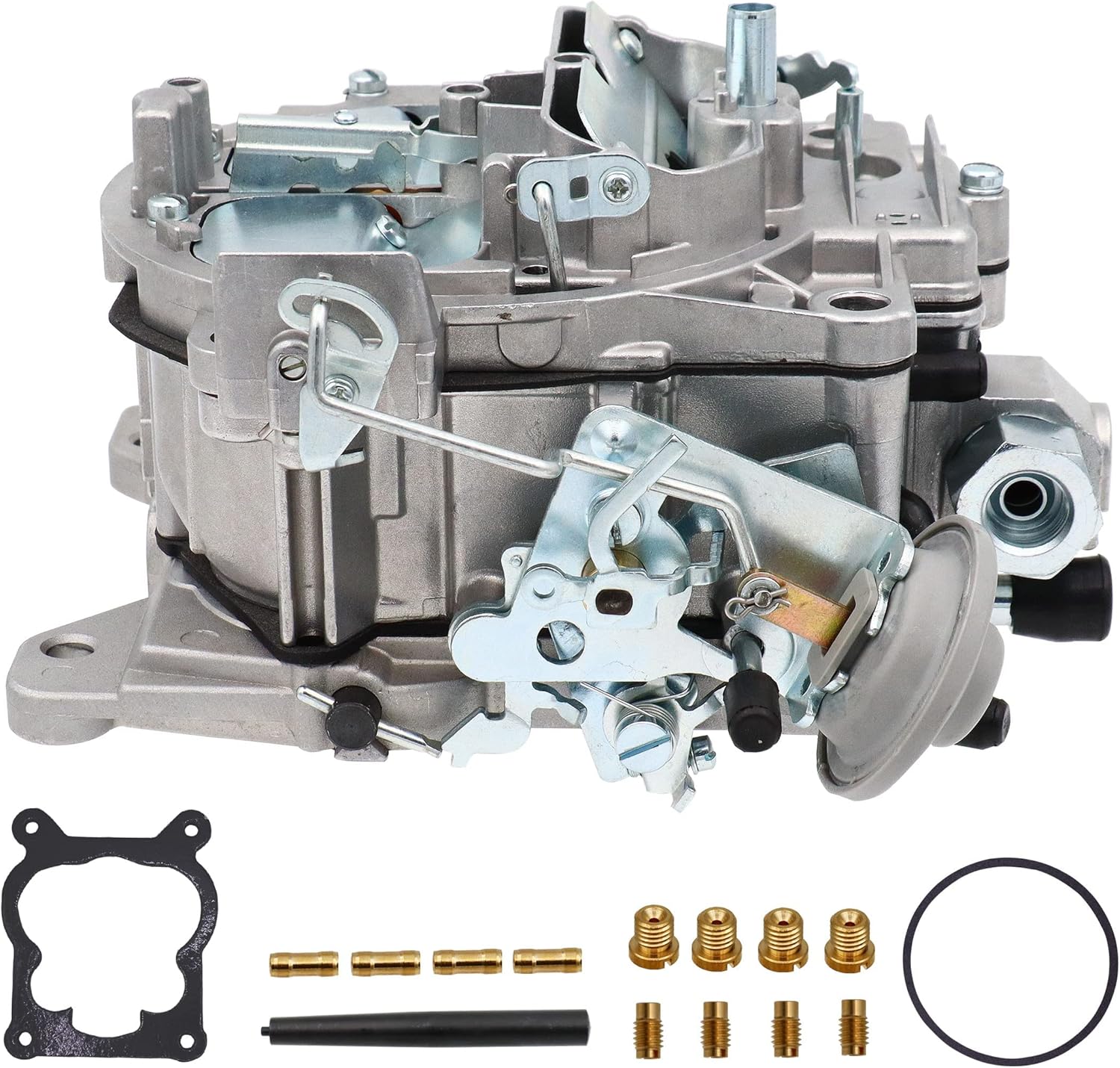 Carburetor 4 Barrel 750 CFM Manual Choke with Gaskets Plugs Jets N602