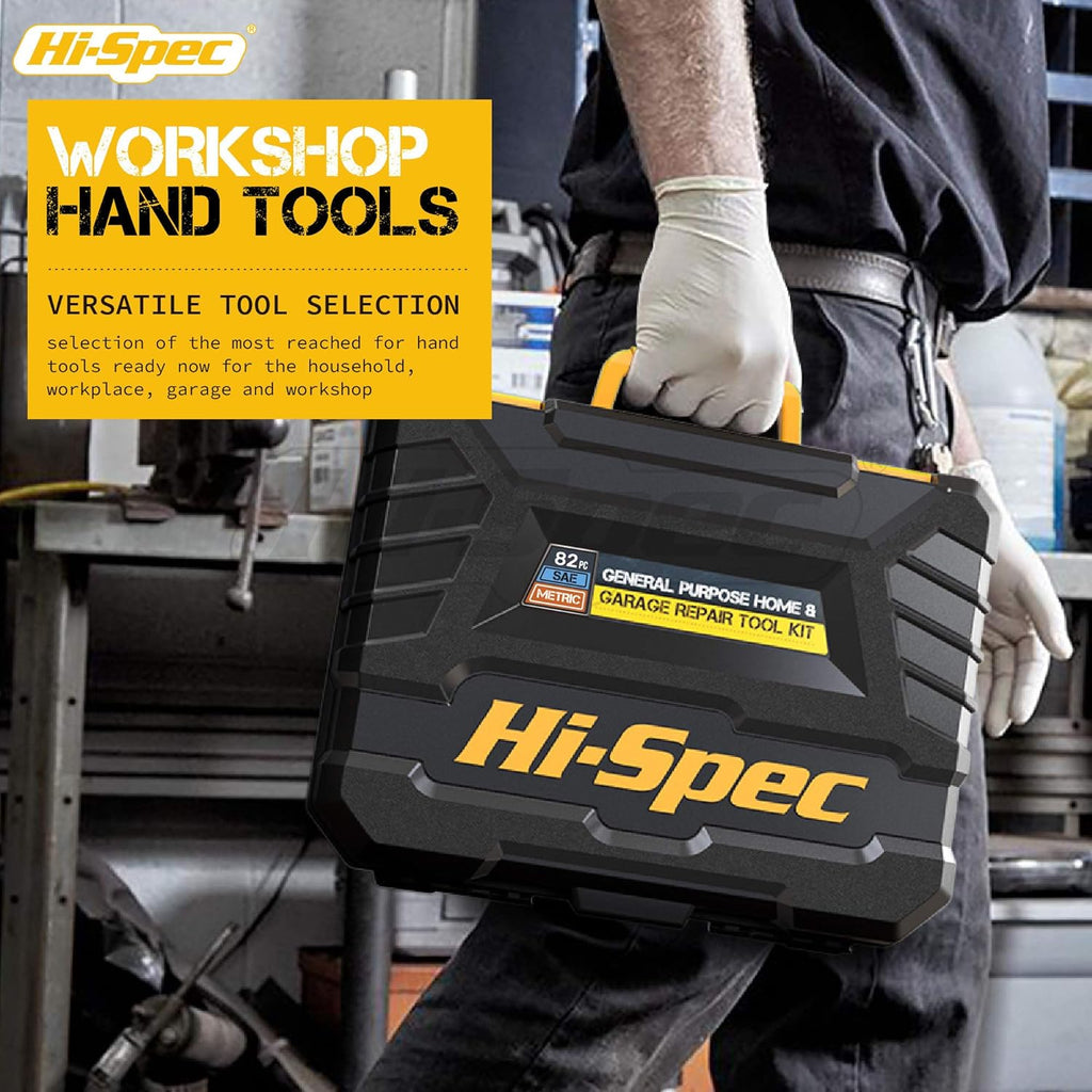 82 Piece Home & Garage Tool Kit Set A23230