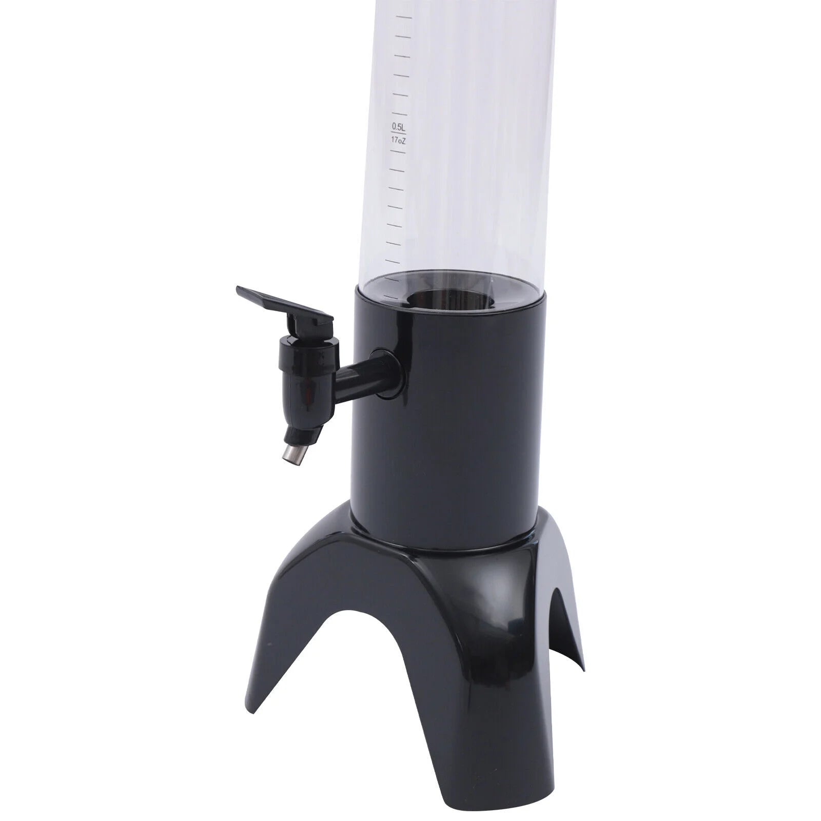 Clear 3L Beer Tower Beverage Dispenser with Ice Tube H37759