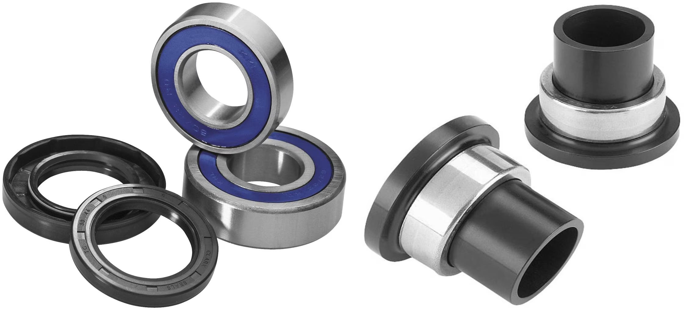 Front and Rear Wheel Spacer Kits for KTM MXC 380 1998 V943378