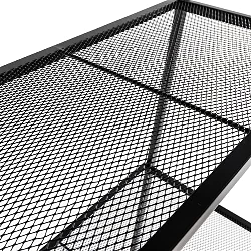 Black 4 Tier Metal Ladder Bookshelf K676