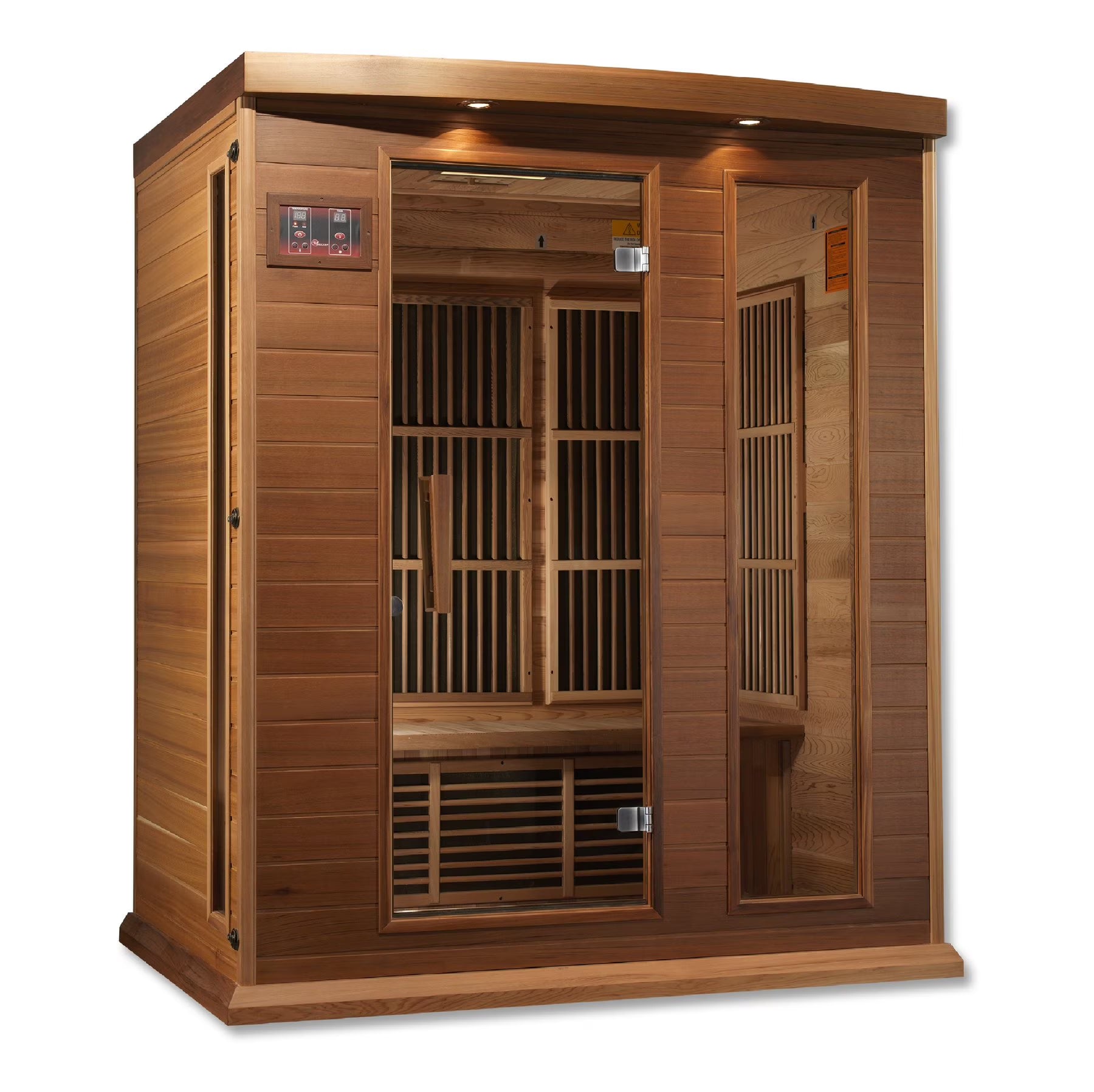 3-Person FAR Infrared Sauna Canadian Red Cedar R445836