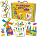 60 Wooden Magnetic Blocks with Wood Carrying Case U792936