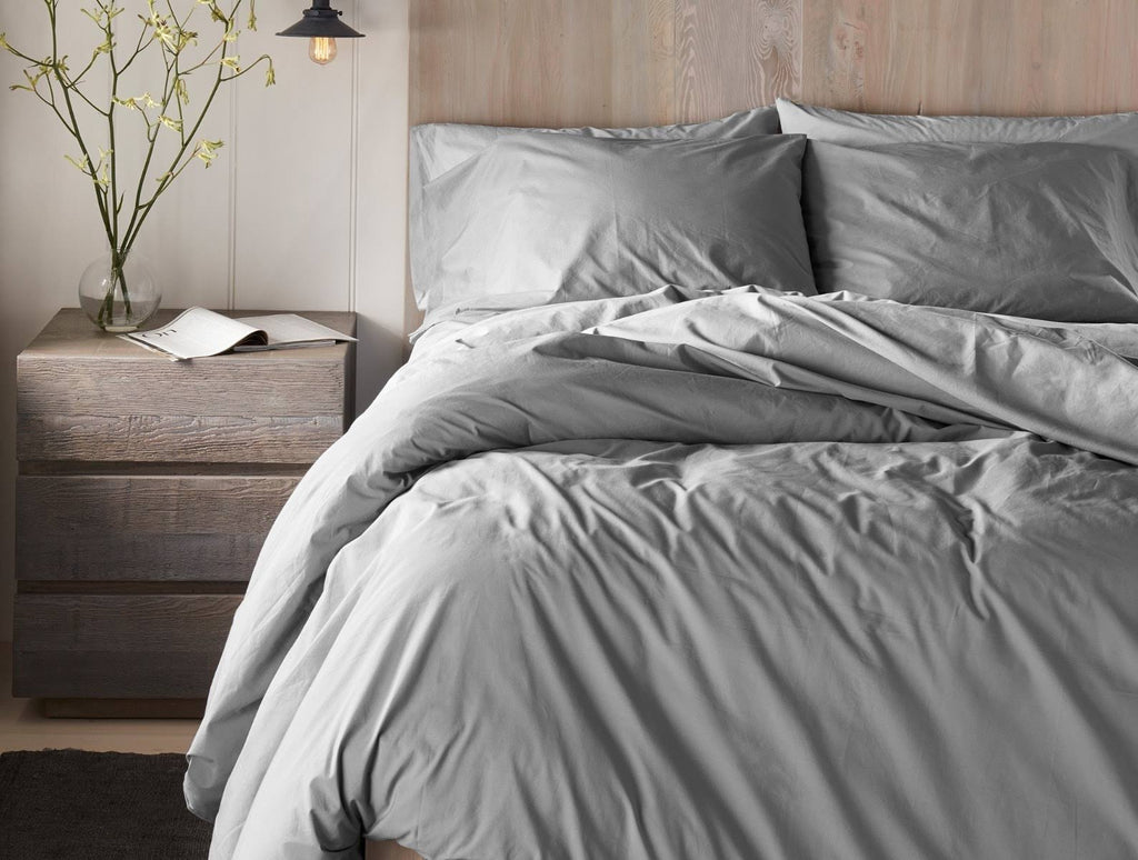 Organic 300 Percale King Duvet Cover - Natural R710747