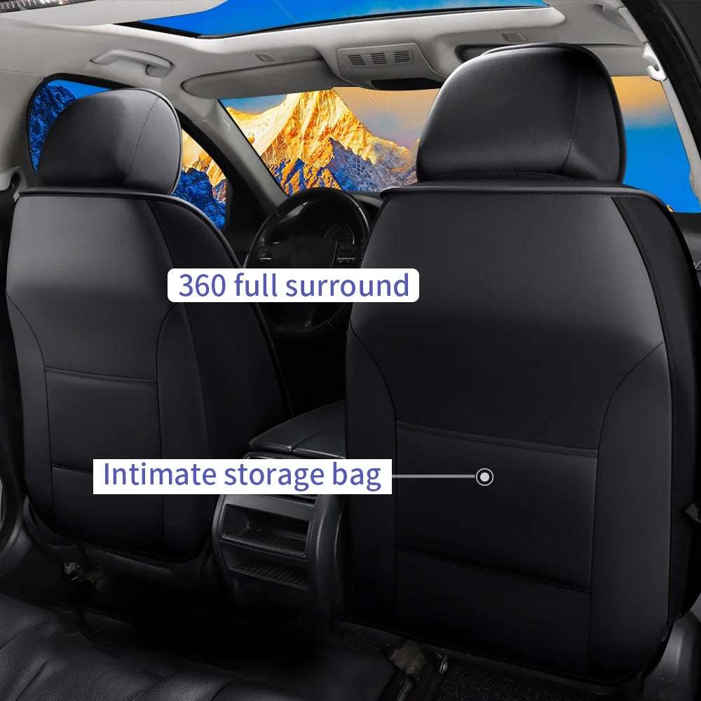 PU Leather Car Seat Cover Full Set T122304