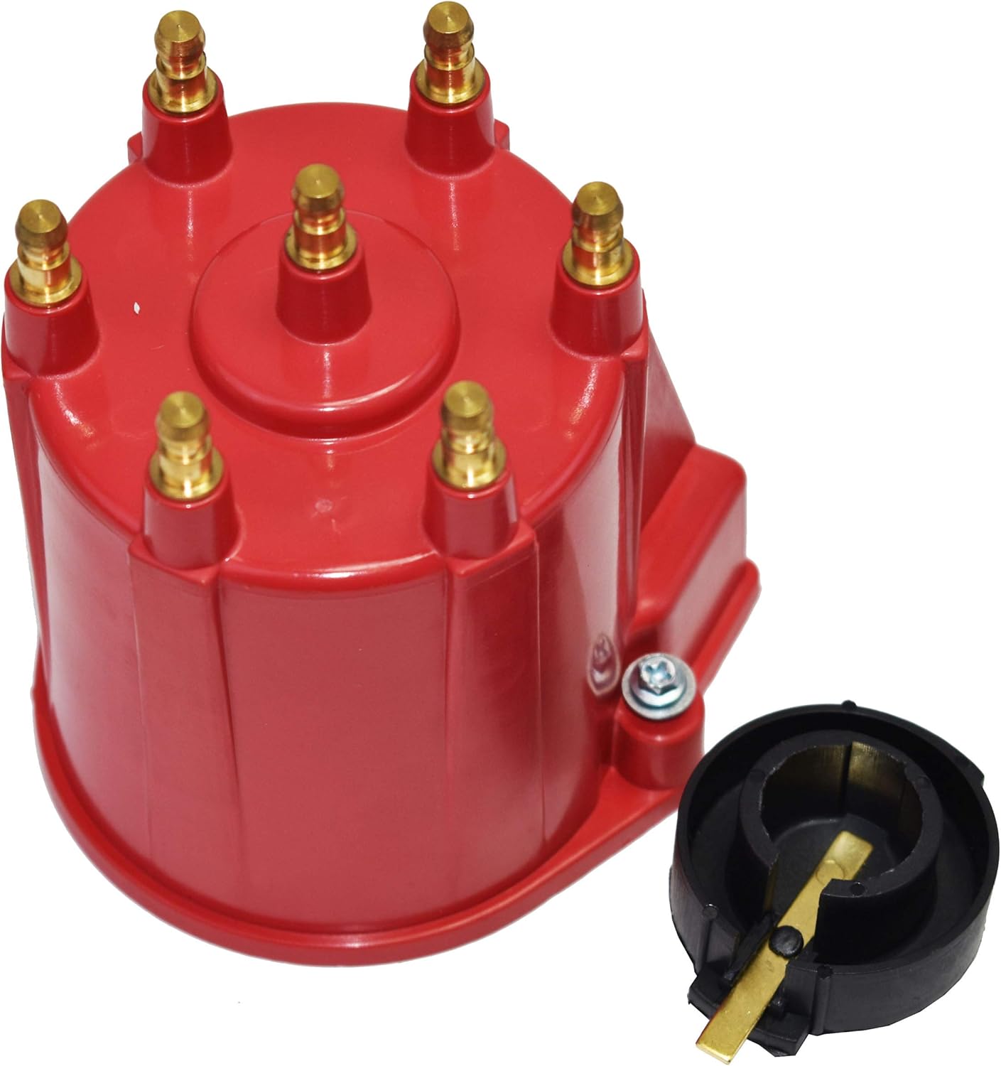 Red Cap Distributor Cap and Rotor Kit V24235