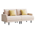 Beige Fabric Sectional Sofa W898