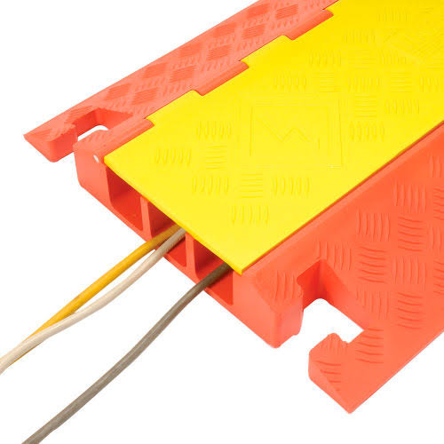 3 Channel Hinged Cable Protector O401528