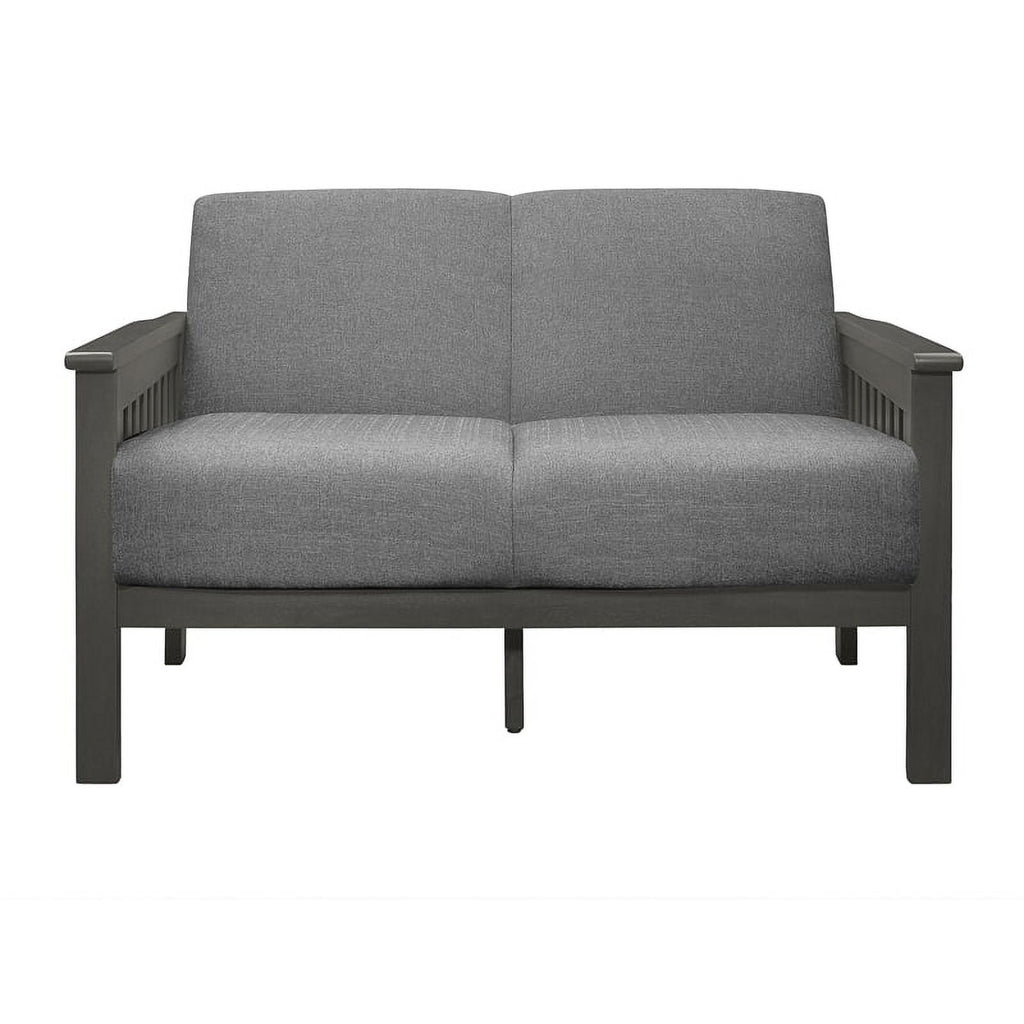 Gray 2-Piece Upholstered Sofa Set U120