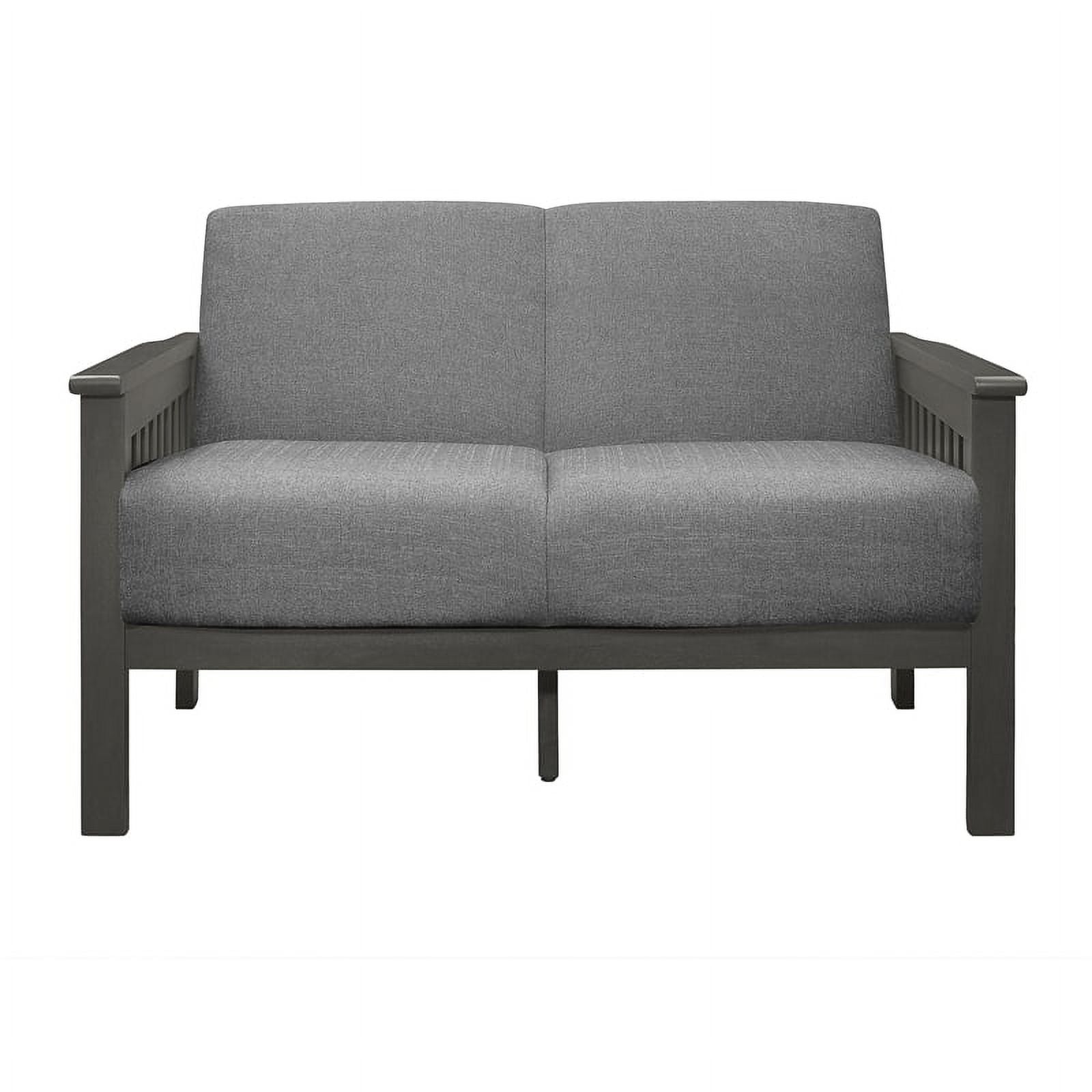 Gray 2-Piece Upholstered Sofa Set U120