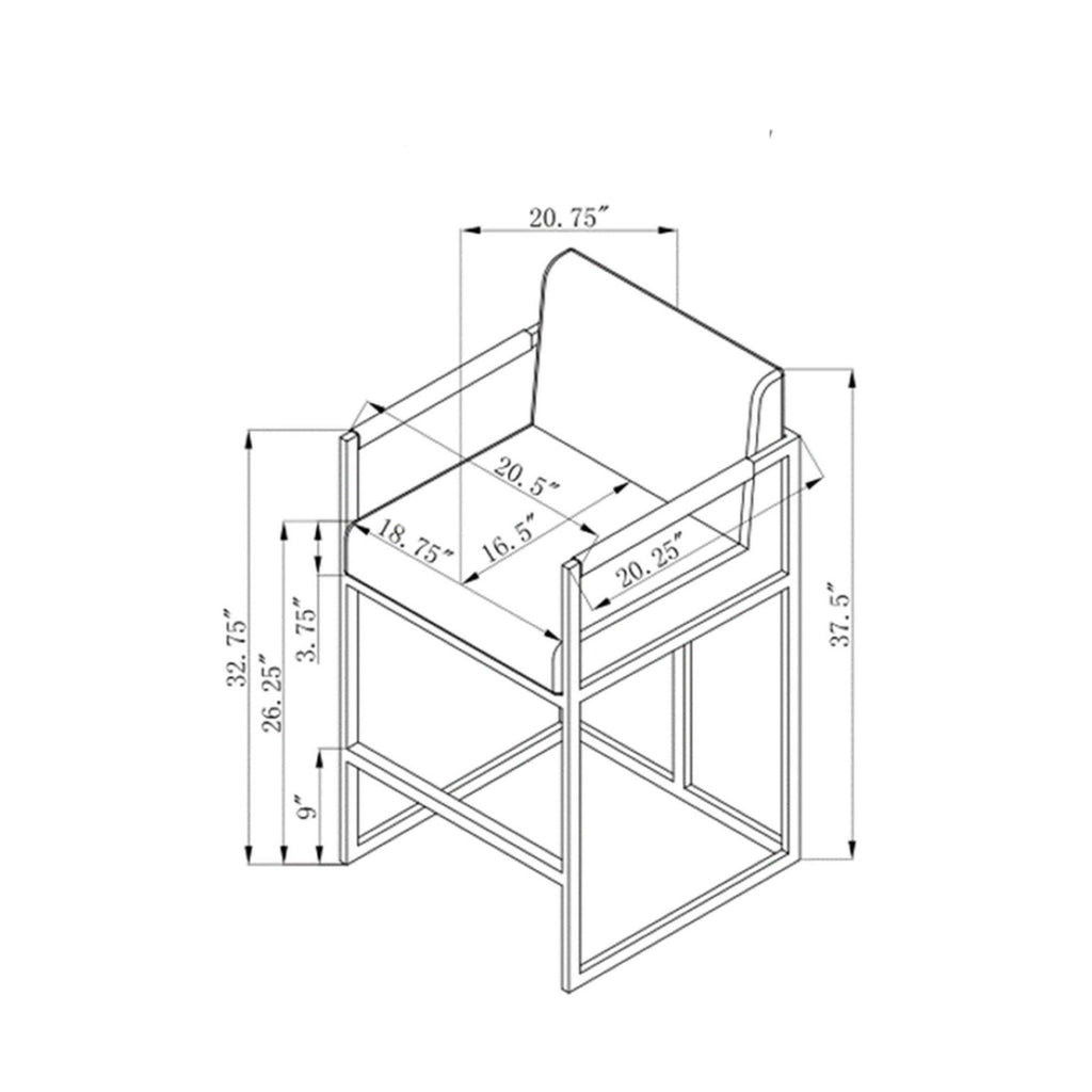 Cream Counter Stool K536