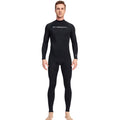 Men One Piece Swimsuit with Back Zipper Quick Dry Long Sleeve Surf Suit Y1172