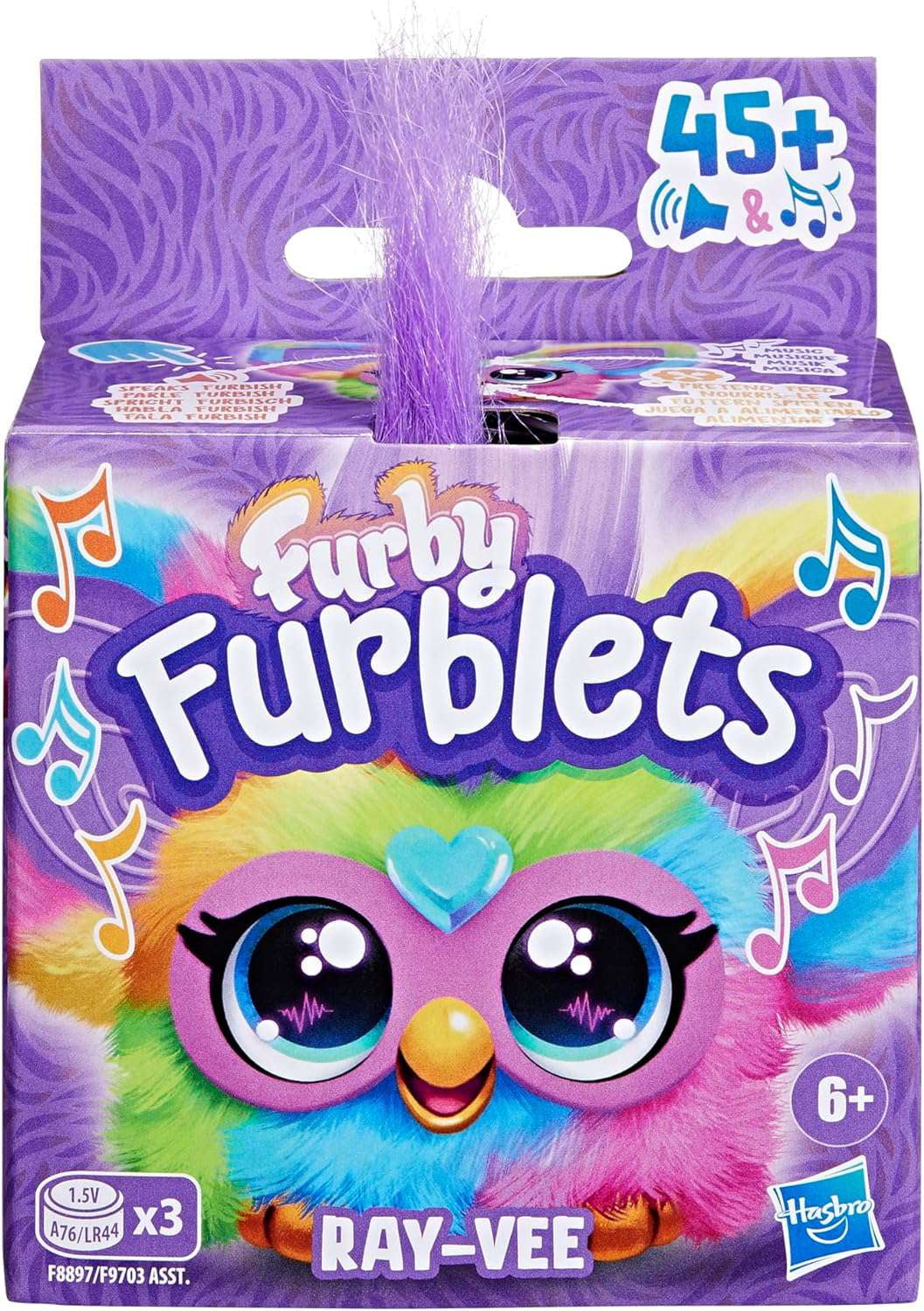 Furby Mini Friend Ray-Vee 2.5 Figure Z3459
