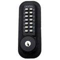 Jet Black Mechanical Keyless Hook Bolt Door Lock G591799