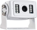White Rear Color Camera with LED Low-Light Assist, 145° Viewing Angle, Waterproof B4289