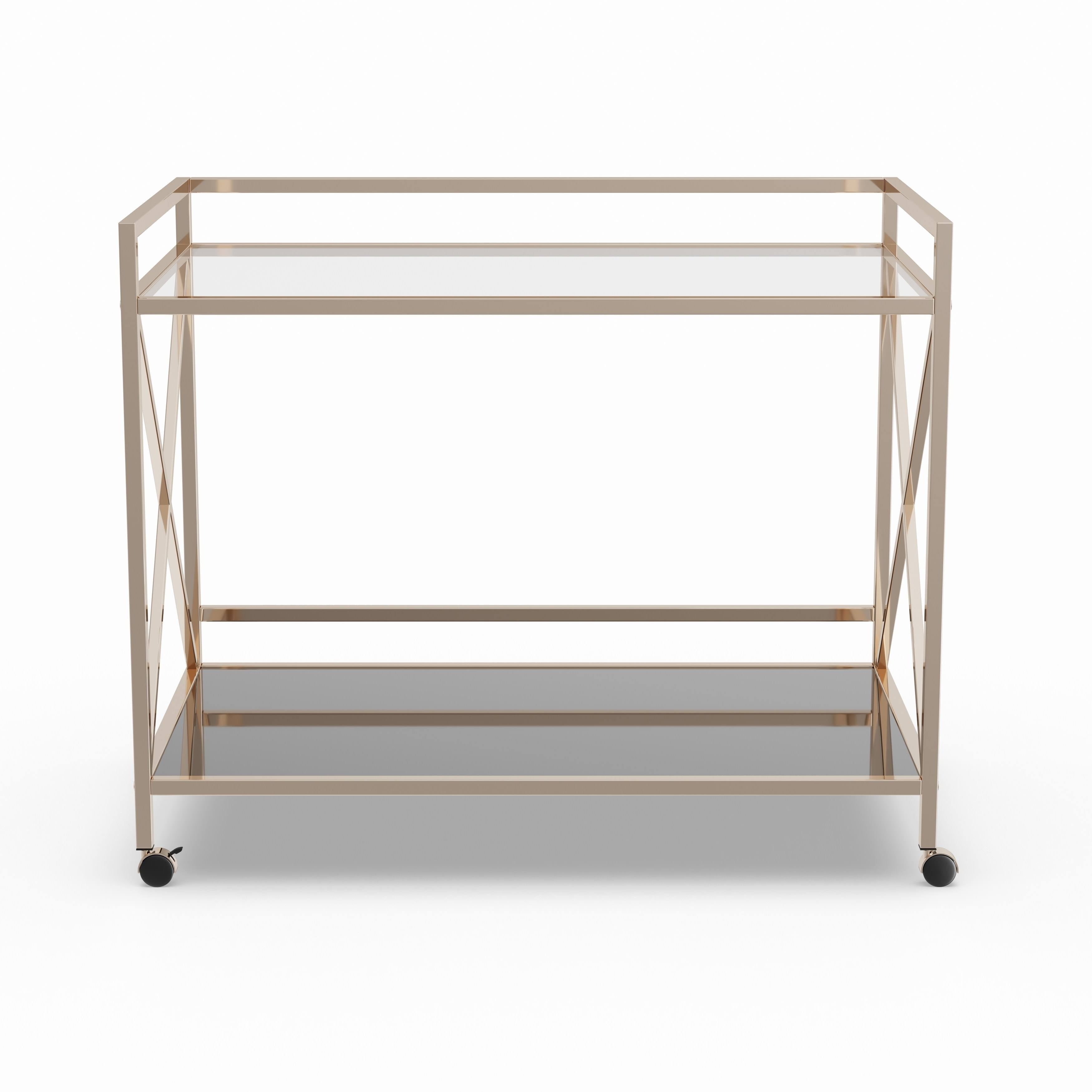 Silver Bar Cart A4827