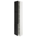 White High Cabinet with Shelves and 2 Doors L52642