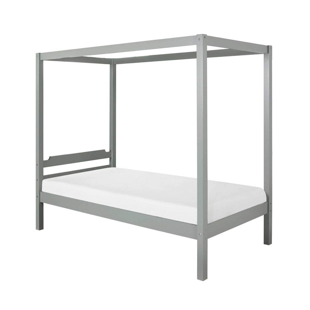 Twin Canopy Bed - White Z611