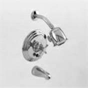 Biscuit Balanced Pressure Tub and Shower Trim Set B890