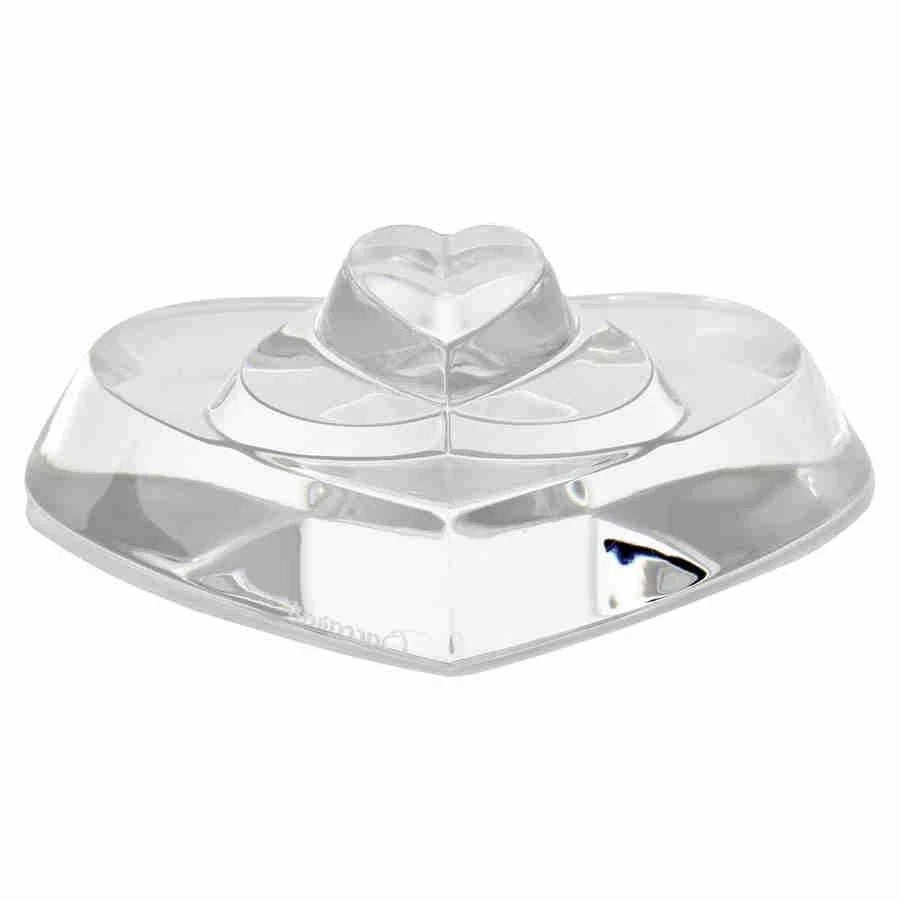 Clear Three Stacked Hearts B393