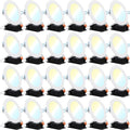 24 Pack 6 Inch LED Recessed Ceiling Lights Slim Dimmable Canless Wafer Thin with Junction Box L90617