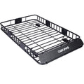 Black Steel Roof Rack Cargo Carrier Basket M2212