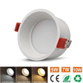 Recessed LED Ceiling Lamp Aluminum Spotlight, 10W, White P896