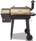 Black Vertical Propane Smoker with Four Removable Shelves T75114