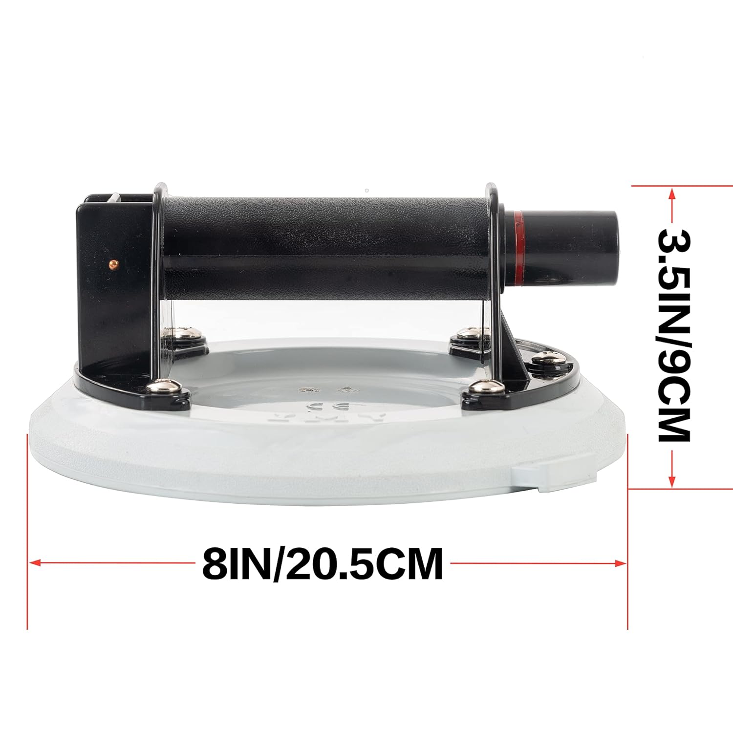 8 Glass Suction Cup with Handle and Pump A3457