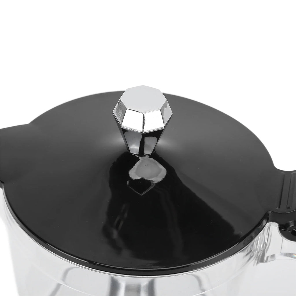 Cafetera Espresso Moka de Acero Inoxidable, 6 Tazas Z2729