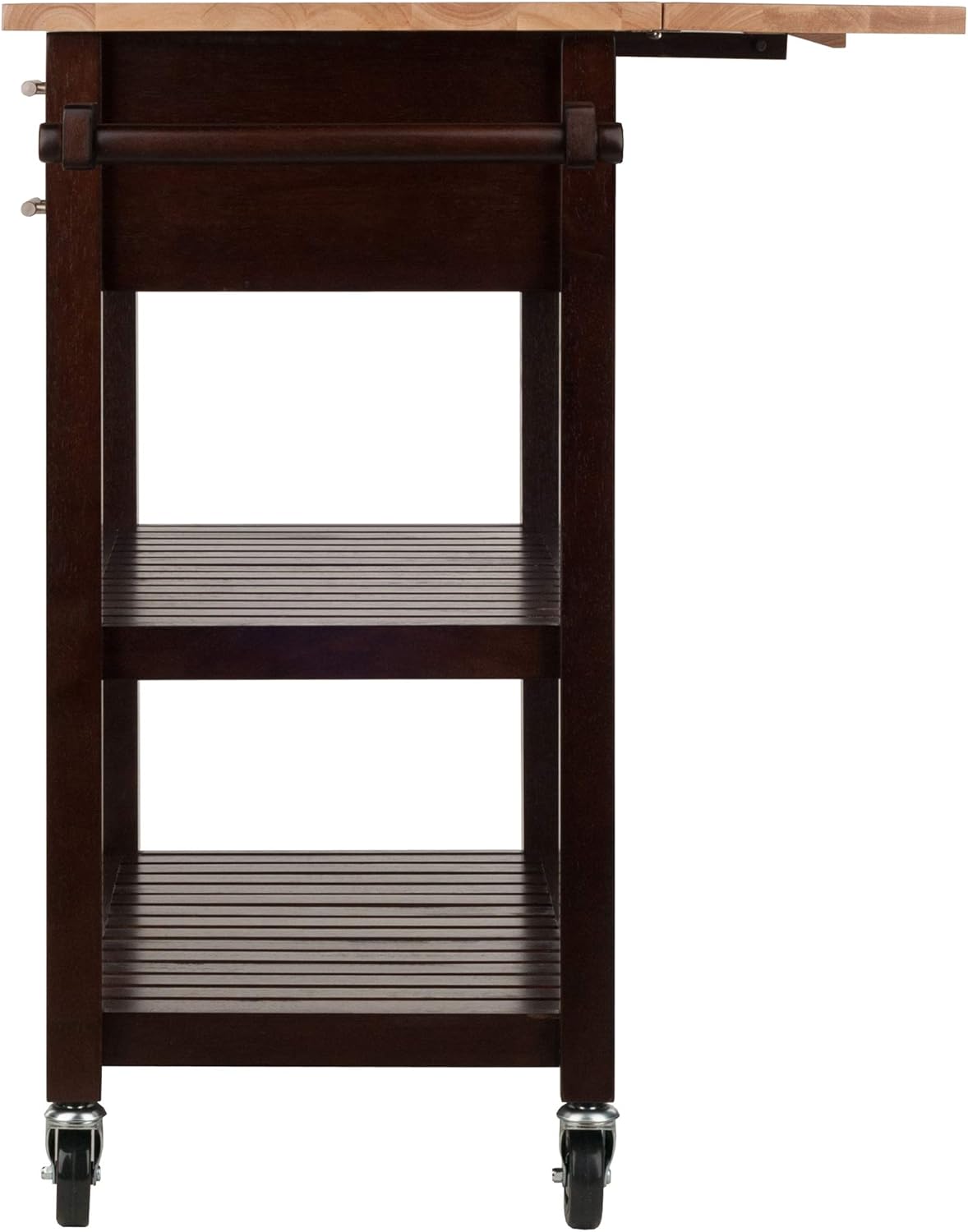 Cappuccino Natural Kitchen Cart K554532