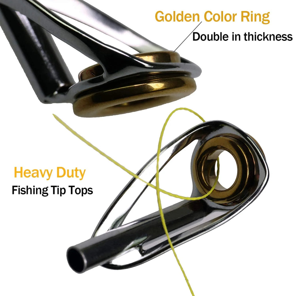 Saltwater Rod Tip Repair Kit Stainless Steel Ceramics 30pcs/40pcs D663