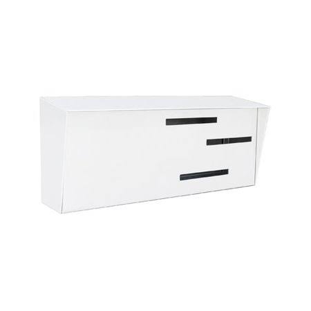 White Wall Mounted Mailbox S17037