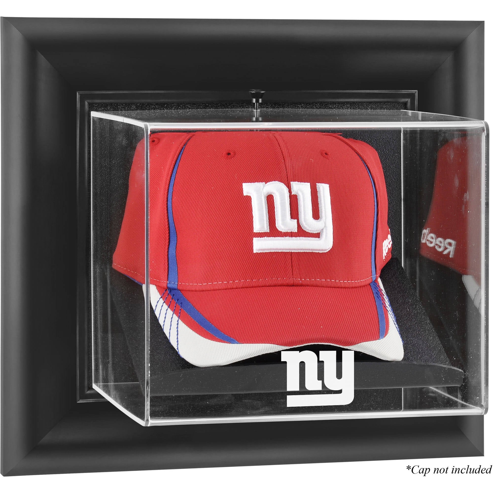Framed Wall Mounted Logo Cap Display Case I805