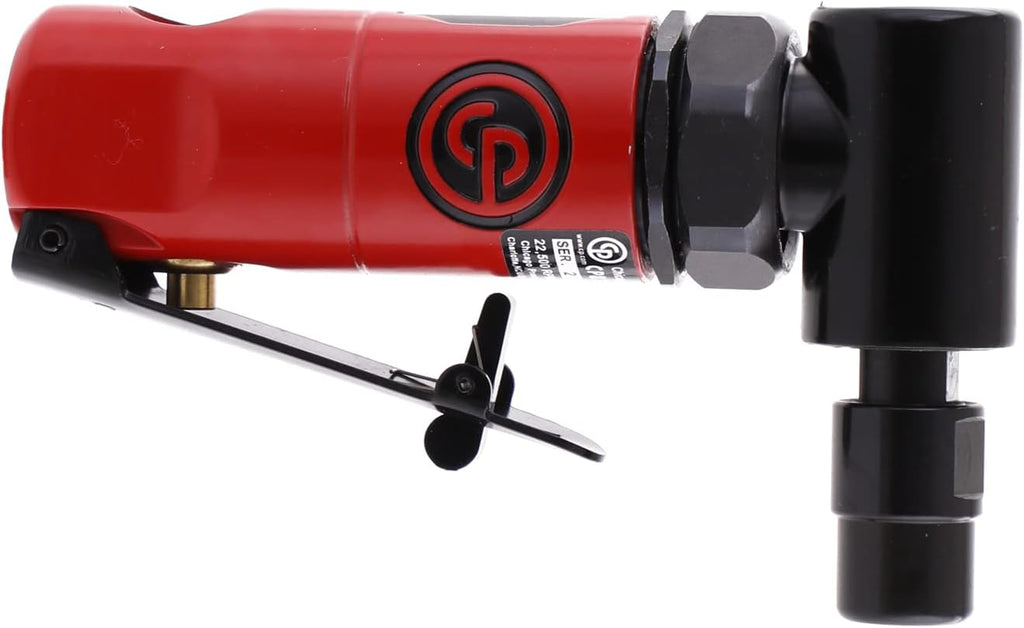 Pneumatic Right Angle Die Grinder with 1/4'' Collet, 22,500 RPM, Pack of 2 D371