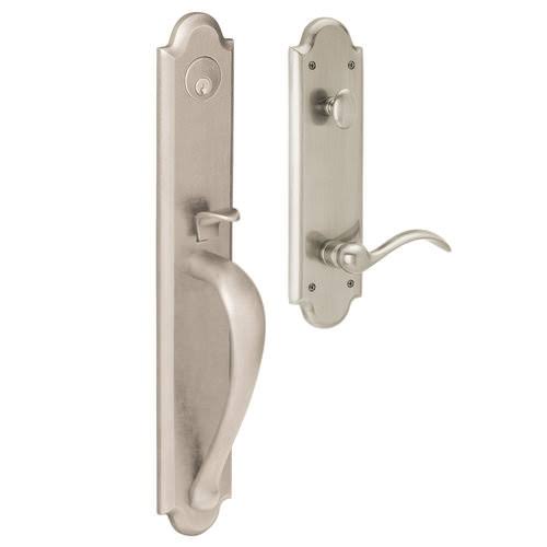 Distressed Oil Rubbed Bronze Single Cylinder Mortise Entry Handleset H81567