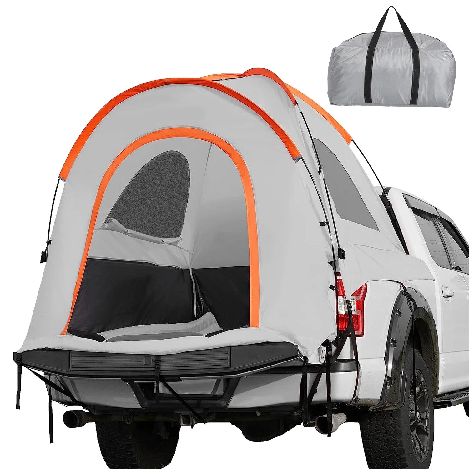 Waterproof Pickup Truck Tent with Carry Bag X486386