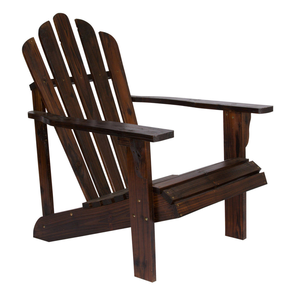 Burnt Brown Adirondack Chair F8772