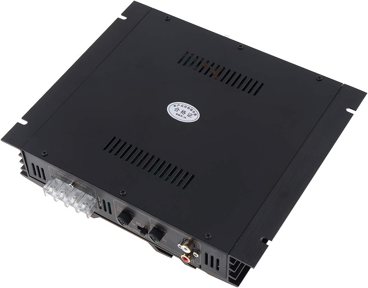 3800W 2 Channel Car Audio Amplifier Aluminum Alloy, Pack of 2 V101749