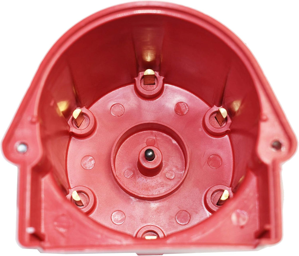 Red Cap Distributor Cap and Rotor Kit V24235