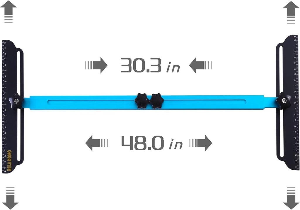 Foldable Aluminum Alloy Stair Tread Gauge I569512