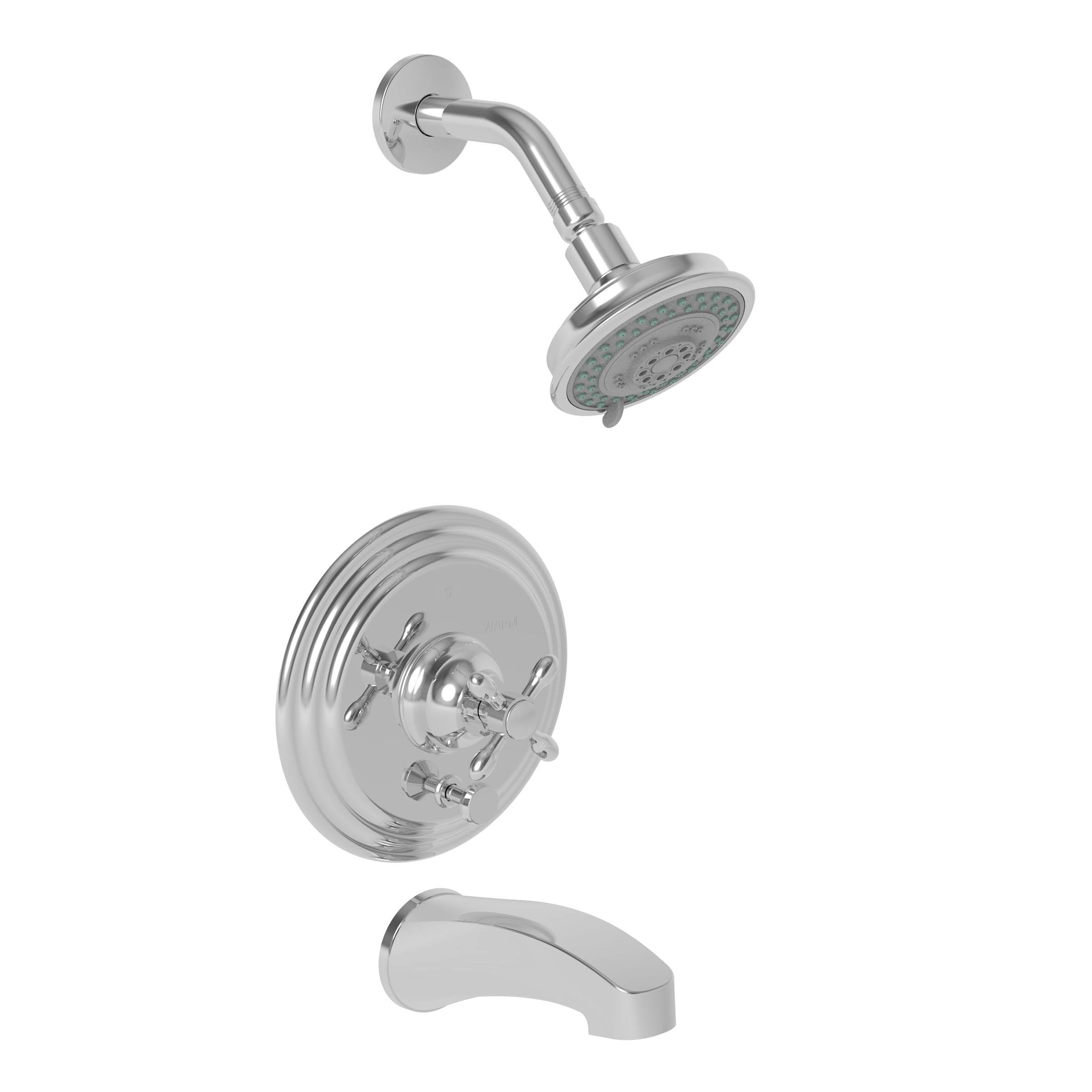 Biscuit Balanced Pressure Tub and Shower Trim Set B890