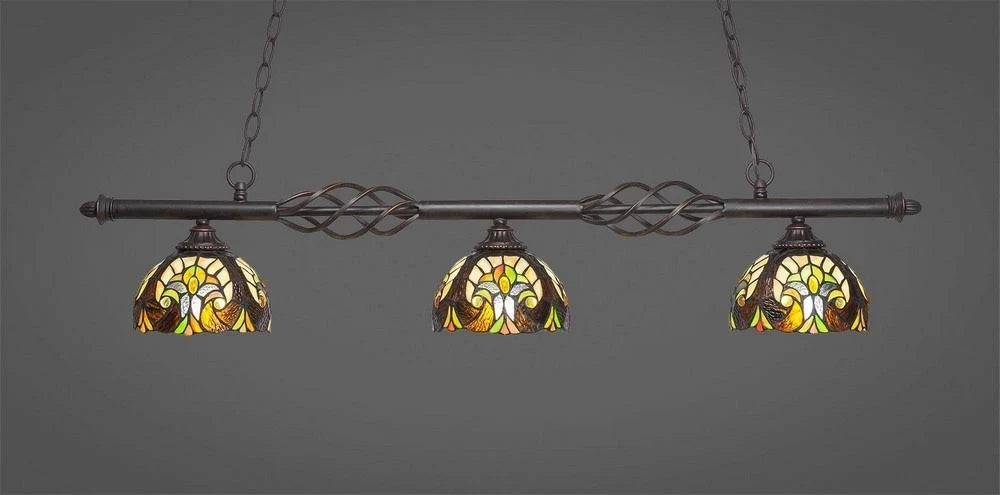 Three Light Island Dark Lighting R6448