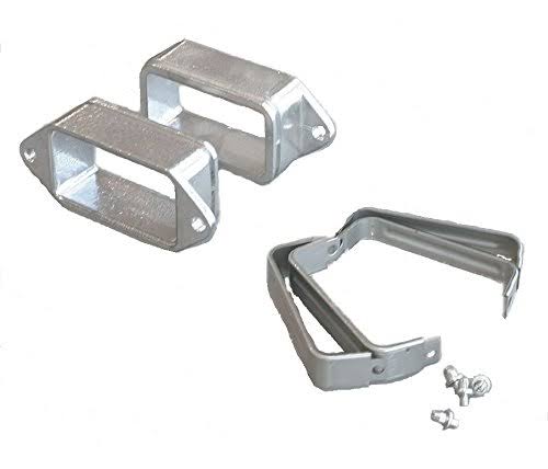 Cross Flange Mounting Bracket Set Flexible Steel T4033